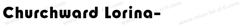 Churchward Lorina字体转换